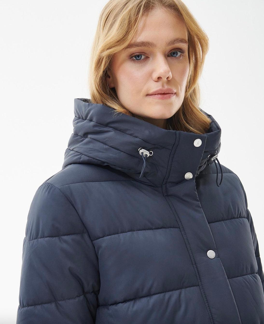 Barbour Women's Brackon Quilted jacket - Navy – Gun Hill Clothing Company